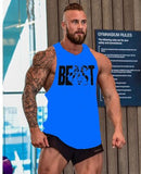 Bodybuilding Fitness Men Tank Top workout BEAST print