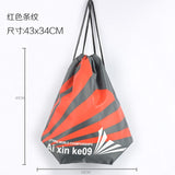 Waterproof Bag Swimming Backpacks Double Layer Drawstring Sport Bag Shoulder Bags Water Sports Travel Portable Bag For Stuff