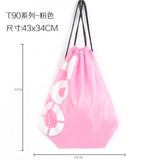 Waterproof Bag Swimming Backpacks Double Layer Drawstring Sport Bag Shoulder Bags Water Sports Travel Portable Bag For Stuff