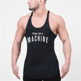 Mens gyms stringer tank top