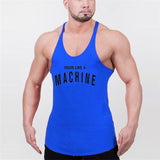 Mens gyms stringer tank top