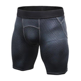 Muscleguys Mens Compression Shorts 2017 Summer 3D print Bermuda Shorts Fitness Men Cossfit Bodybuilding Tights Quick Dry Shorts