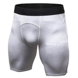Muscleguys Mens Compression Shorts 2017 Summer 3D print Bermuda Shorts Fitness Men Cossfit Bodybuilding Tights Quick Dry Shorts