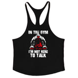 Muscleguys Gyms Tank Tops Mens Sportswear Undershirt Bodybuilding Men Fitness Clothing Y back workout Vest Sleeveless Shirt