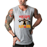 Muscleguys Dragon ball tank top men cotton bodybuilding clothing Super Saiyan workout singlet fitness vest zyzz sleeveless shirt
