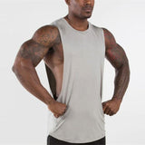 Brand New Plain Tank Top Men Gyms Stringer Sleeveless