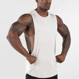 Brand New Plain Tank Top Men Gyms Stringer Sleeveless