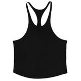 Bodybuilding stringer tank tops men
