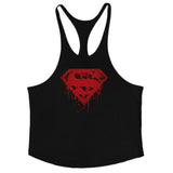 Bloody Superman Cotton Mens Tank Tops