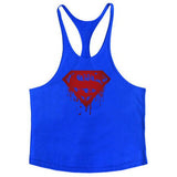 Bloody Superman Cotton Mens Tank Tops