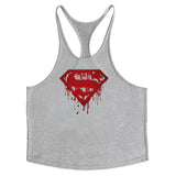 Bloody Superman Cotton Mens Tank Tops
