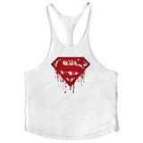 Bloody Superman Cotton Mens Tank Tops