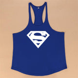 Bloody Superman Cotton Mens Tank Tops