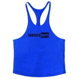 Mens gyms stringer tank top