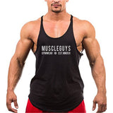 Mens gyms stringer tank top