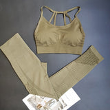 Energy Seamless Leggings+Strappy Bra