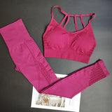 Energy Seamless Leggings+Strappy Bra