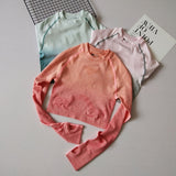 Yoga Shirts Fitted Long Sleeve Sport
