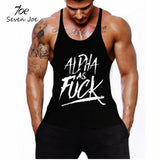 Men Tank Top Thin Strap Fitness Men
