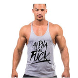 Men Tank Top Thin Strap Fitness Men
