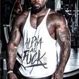 Men Tank Top Thin Strap Fitness Men