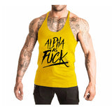 Men Tank Top Thin Strap Fitness Men