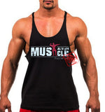 Men Tank Top Thin Strap Fitness Men