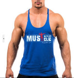 Men Tank Top Thin Strap Fitness Men