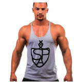 Men Tank Top Thin Strap Fitness Men