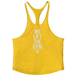 Brand Gyms Clothing Singlet Y Back Tank Top Men