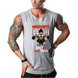 Fitness Dragon ball Tank Top Men Bodybuilding Clothing Gyms Stringer Vests