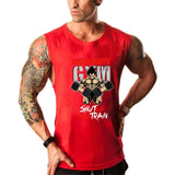 Fitness Dragon ball Tank Top Men Bodybuilding Clothing Gyms Stringer Vests