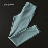 Super Stretchy Gym Tights Tummy Control Yoga Pants with Hidden Pocket High Waist Sport Leggings Push Up Running Pants Women