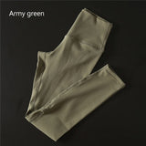 Super Stretchy Gym Tights Tummy Control Yoga Pants with Hidden Pocket High Waist Sport Leggings Push Up Running Pants Women