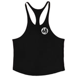 New Summer Bodybuilding Dragon Ball Tank Top Men Fitness Stringer Sporting Shirt Gyms Clothing Workout Cotton Tanktop