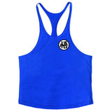 New Summer Bodybuilding Dragon Ball Tank Top Men Fitness Stringer Sporting Shirt Gyms Clothing Workout Cotton Tanktop