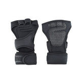 Black Gym Gloves Dumbell Non-slip