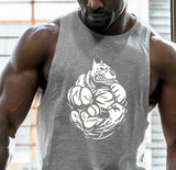 Seven Joe Cotton Gym Tank Tops Men Sleeveless Tanktops For Boys Bodybuilding Clothing Undershirt Fitness Stringer workout Vest