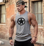 Seven Joe Cotton Gym Tank Tops Men Sleeveless Tank tops For Boys Bodybuilding Clothing Undershirt Fitness Stringer workout Vest