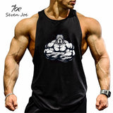 Bodybuilding stringer tank top Superman