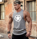 Bodybuilding stringer tank top Superman