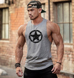 Bodybuilding stringer tank top Superman