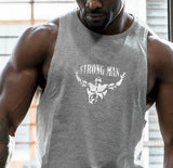 Bodybuilding stringer tank top Superman