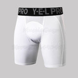 Muscleguys Men Compression Shorts Base Layer Thermal Skin Bermuda Shorts Gyms Fitness Men Cossfit Bodybuilding  Tight Shorts