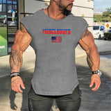 Summer Fitness Men Tank Top