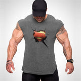 3D Superman Body Building Clothing Mens