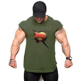 3D Superman Body Building Clothing Mens