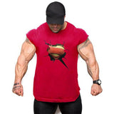 3D Superman Body Building Clothing Mens