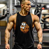 Seven Joe chinese Dragon cotton sleeveless shirts tank top men
