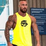 Seven Joe chinese Dragon cotton sleeveless shirts tank top men